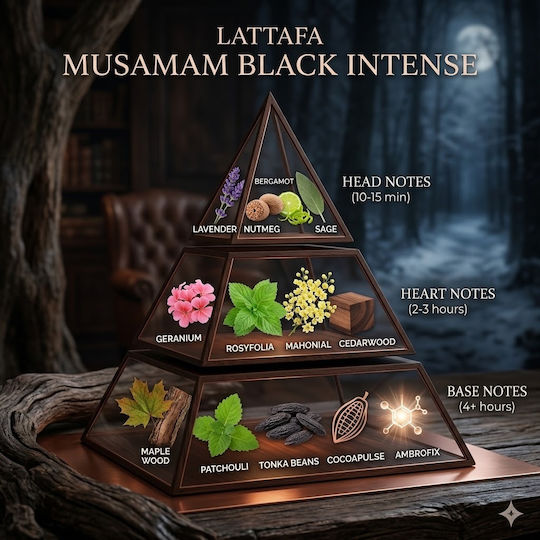 Lattafa Musamam Black Intense Eau de Parfum 100ml