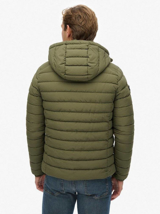 Superdry Fuji Μπουφάν Puffer Olive