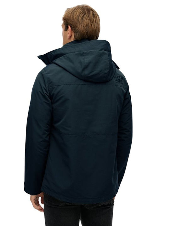 Superdry Geacă Albastră