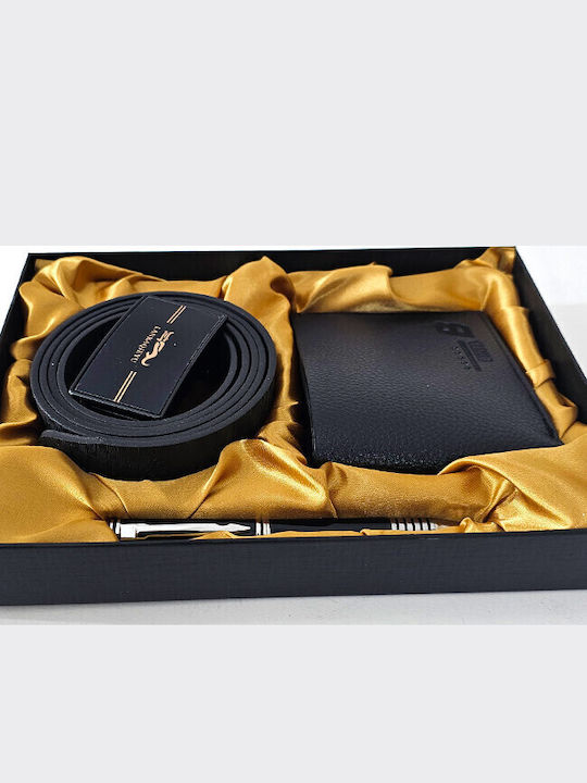 Set Portofel bărbătesc Negru