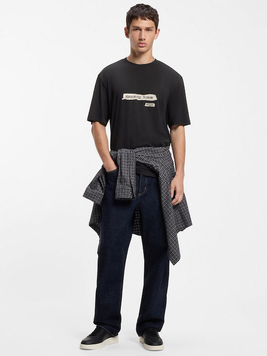Hugo Tricou Negru Regular Fit