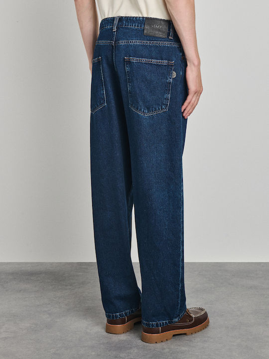Pantaloni de Blugi Pentru Bărbați Straight Albastru Marin