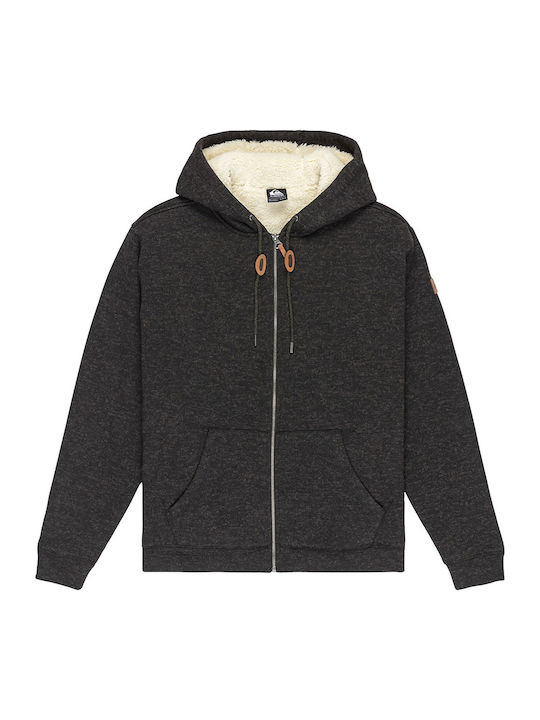 Sherpa Cardigan Bărbați Sherpa Negru