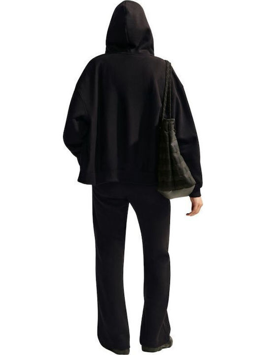 Studio Fleece Flared Sweatpants Fleece Black