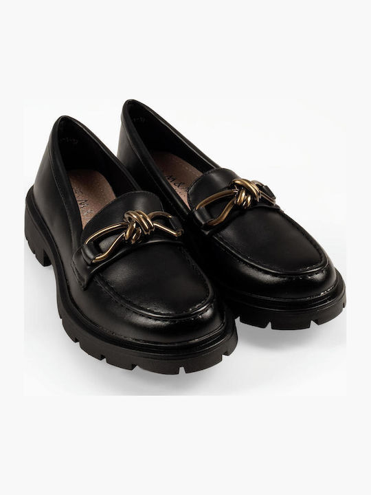 Women's Loafers in Black Colour