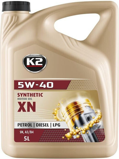 K2 Synthetic Sintetic Ulei Auto 5W-40 5lt