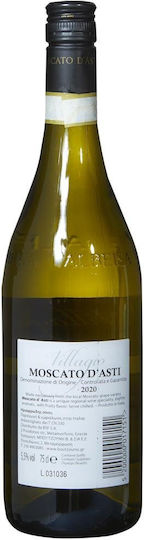 Villagio Wein Moscato D' Asti Moscato Weiß Trocken D' Asti Prickelnd 750ml