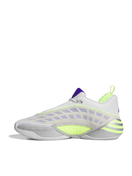D.O.N. Issue 8 Ниски Баскетболни Обувки Silver Metallic / Lucid Lemon / Dash Grey