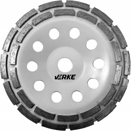 Concrete Grinding Kit Verke Diamond Disc + 180 Mm Vacuum System + Goggles Top44220gog