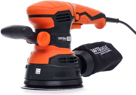 Kraft & Dele Set 150 Bucăți Foi de Șlefuire pentru Șlefuitor Orbital K36 / K80 / K100 125x125mm