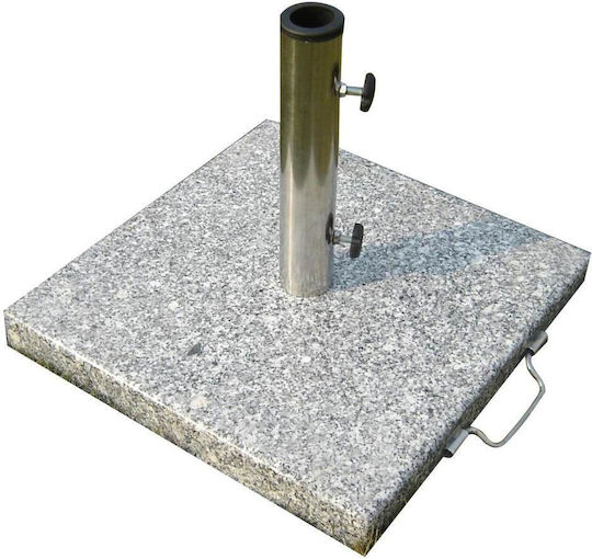 Naterial Metallic Grey Umbrella Stand 45x45x36cm