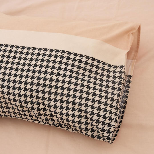 Heinner Set Husă pentru pilotă 100% bumbac 180x200cm Semidublă cu față de pernă și 1 cearșaf Arin