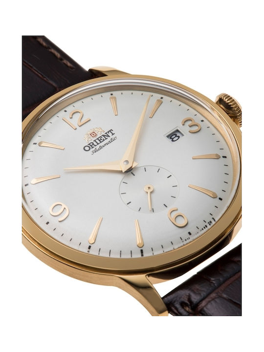 Orient Bambino Small Seconds Ceas Barbatesc 40.5mm Automat Argintiu