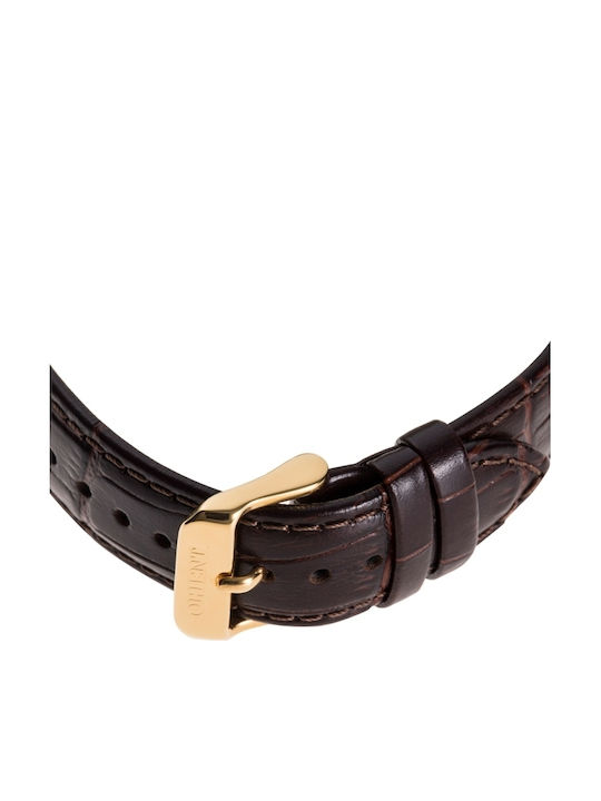 Orient Bambino Small Seconds Ceas Barbatesc 40.5mm Automat Argintiu