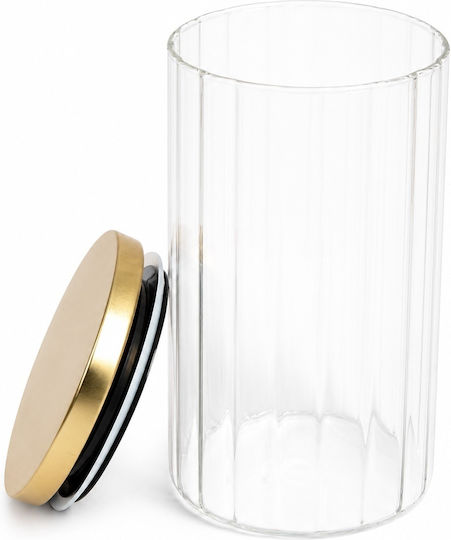 Jar for Pasta Cereals Sugar Coffee with Lid Glass 950ml