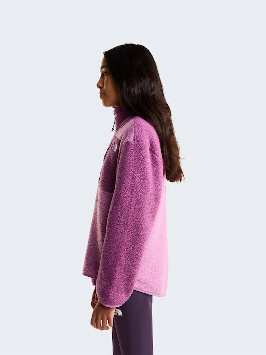 Kids Long-Sleeved Purple Blouse