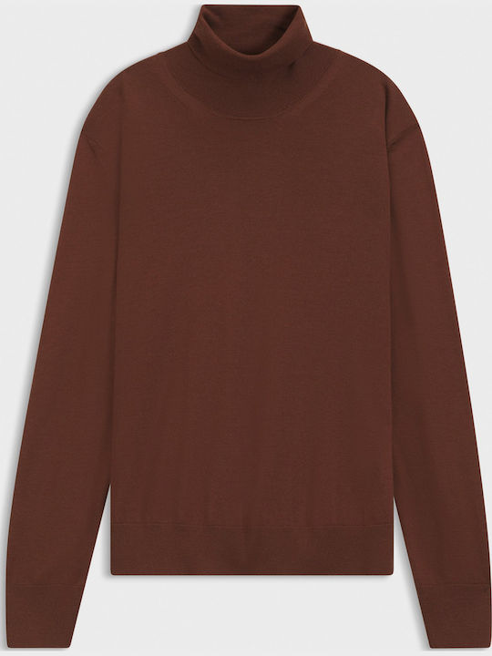 Πουλόβερ Rust Brown
