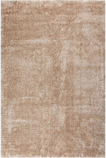 Polcarpet Wohnzimmer Teppich Zottelig 165x230cm Gold