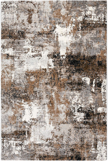 Polcarpet Wohnzimmer Teppich 200x290cm Braun/Grau