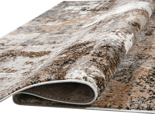 Polcarpet Covor Rectangular Maro/Gri 200x290cm