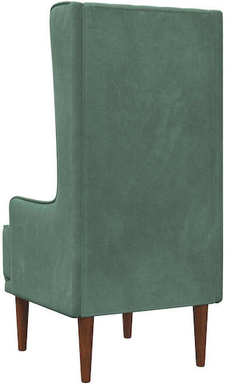 Scaun De Relax Velur Albastru Deschis 64x64x131cm
