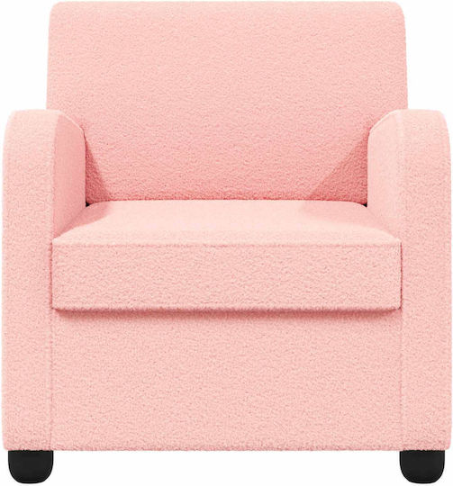 Relax Sessel aus Künstliches Leder Rosa 70x79x78cm
