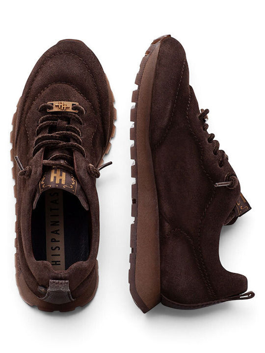 Women's Anatomic Sneakers Brown Suede