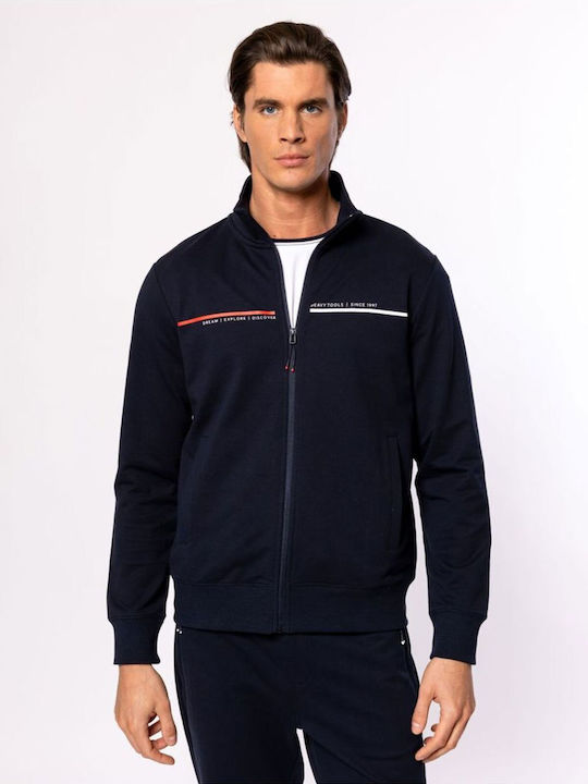 Sweatshirt With Hood Navy