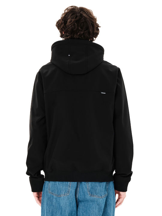 Bonded Bomber Jacket Waterproof Black