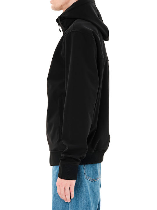 Bonded Bomber Jacket Waterproof Black