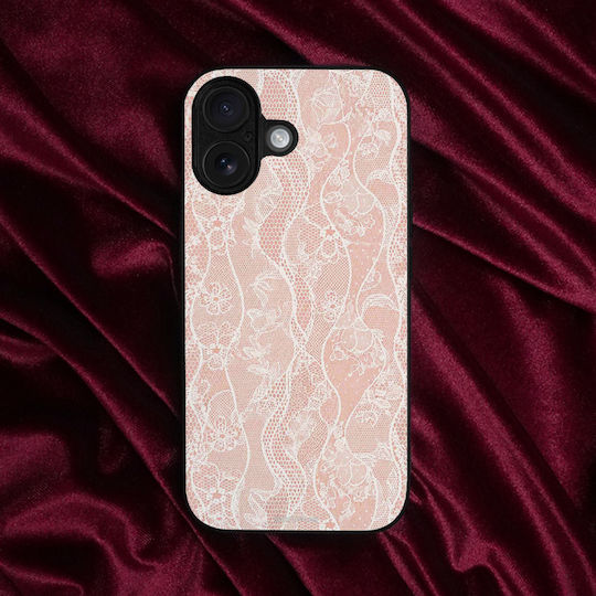 Sonique Diva Serie Handyhülle Motorola Edge 20 5G Rosa Spitze