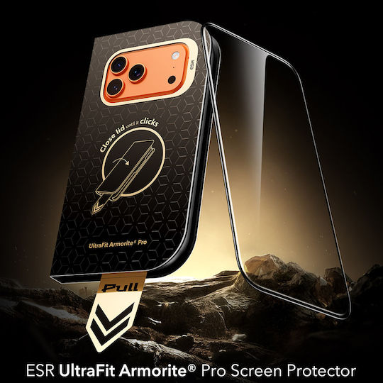 Esr Armorite Pro Ultrafit Προστατευτικό Οθόνης Iphone 18 Pro Iphone 17 Pro Μαύρο