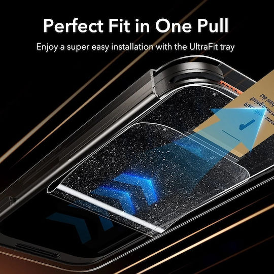 Esr Privacy Armorite Pro Προστατευτικό Οθόνης Ultrafit 3 Τεμάχια Iphone 18 Pro Max Μαύρο