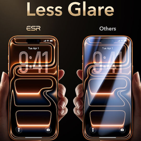 Esr Armorite Pro Ultrafit Προστατευτικό Οθόνης Iphone 18 Pro Iphone 17 Pro Μαύρο