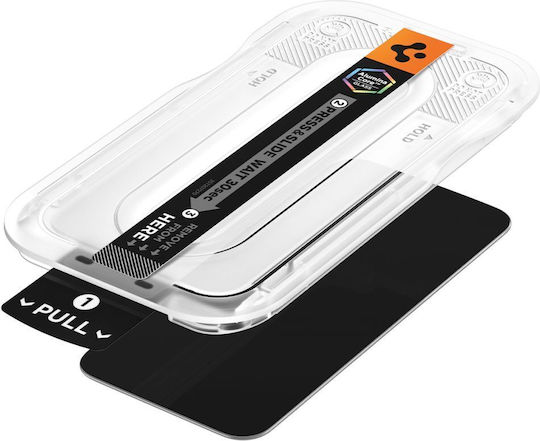 Spigen Sgp Privacy Glass Screen Protector Glas.tr ”Ez Fit” Ac Pro 2-Pack Slim Fc Compatible with Google Pixel 10 11 2 Tempered Transparent Agl11546