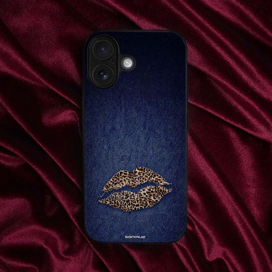 Sonique Diva Series Handyhülle Motorola Moto G53 5G Denim Leopard