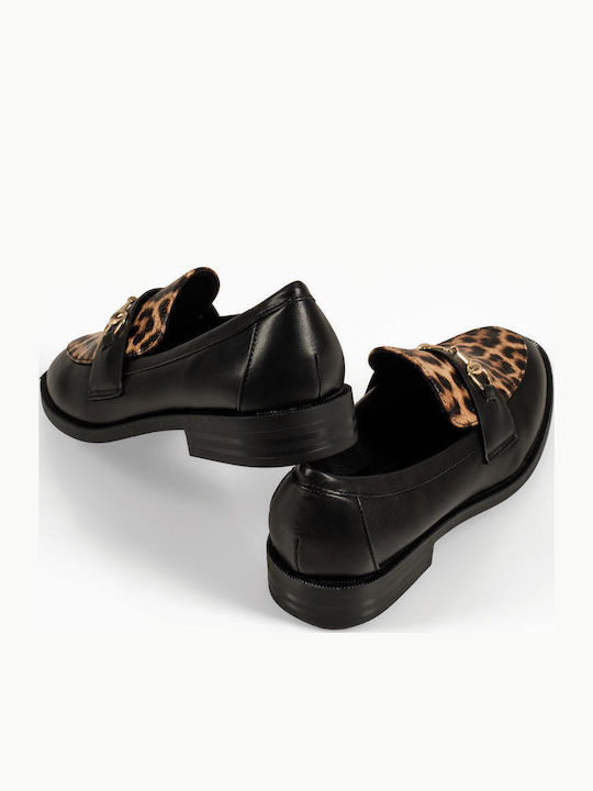 Women's Loafers in Gold Colour