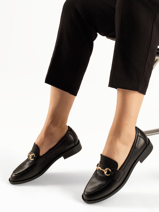 Women's Loafers in Black Color