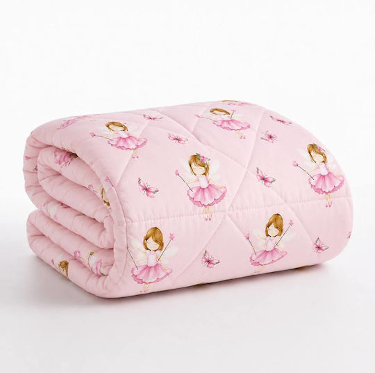 Astron Italy Kinderbettlaken Set Baumwolle Fairytale Girls 160x240cm 4 Stück