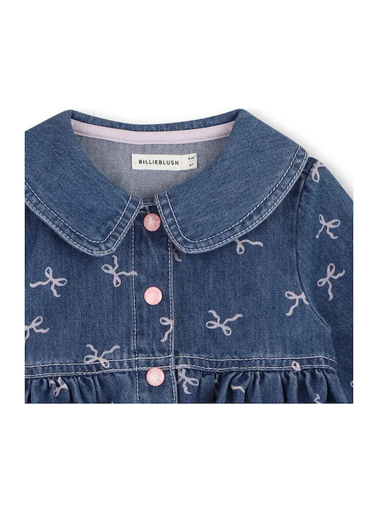 Girls Dress Blue
