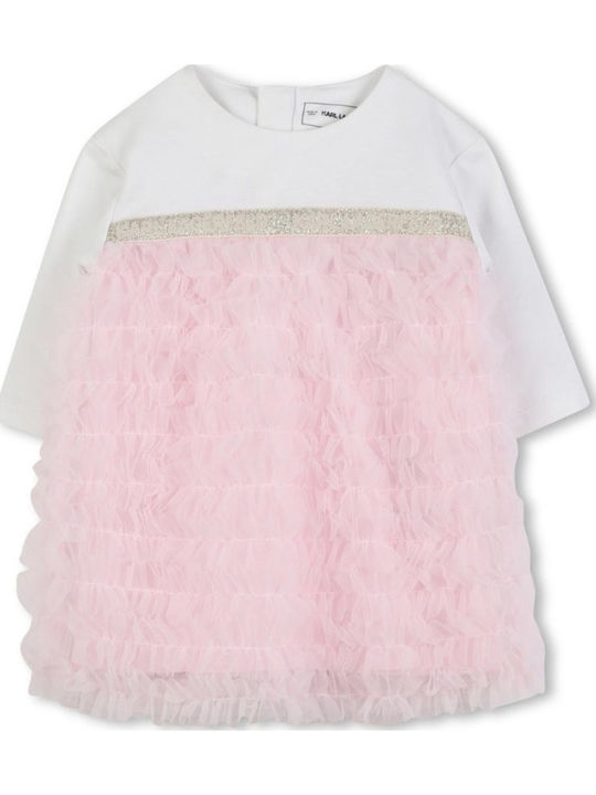 Karl Lagerfeld Kinderkleid Gold Karl Lagerfeld Kinderkleid Gold