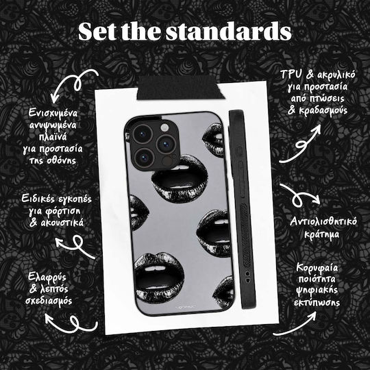 Sonique Diva Series Oppo Reno15 5g Mirror Lips Case