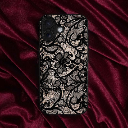 Калъф Sonique Diva Series Motorola Edge 20 5g Черна Дантела
