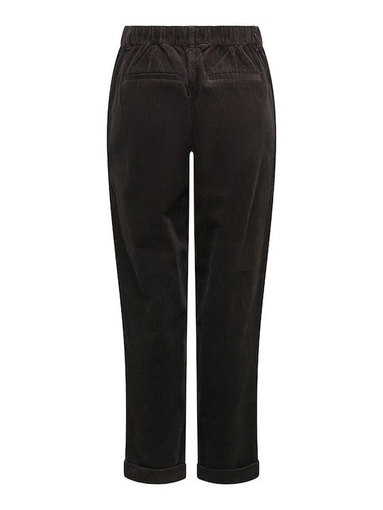 Damen Chino Hose in Regulärer Passform Braun