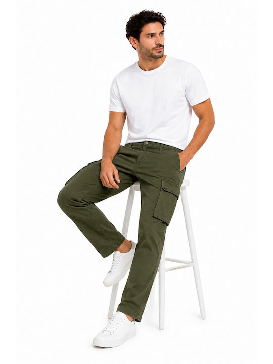 Herrenhose Cargo Relaxed Passform Khaki