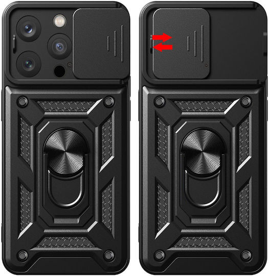 Defender Slide Case Iphone 17 Pro Max 6 9" 18 Pro Max 6 9" Black