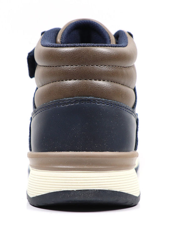 Leder Kinderstiefel Blau