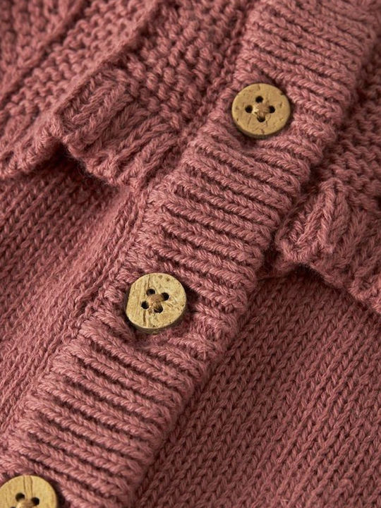 Kinder-Strickjacke Gestrickte Withered Rose
