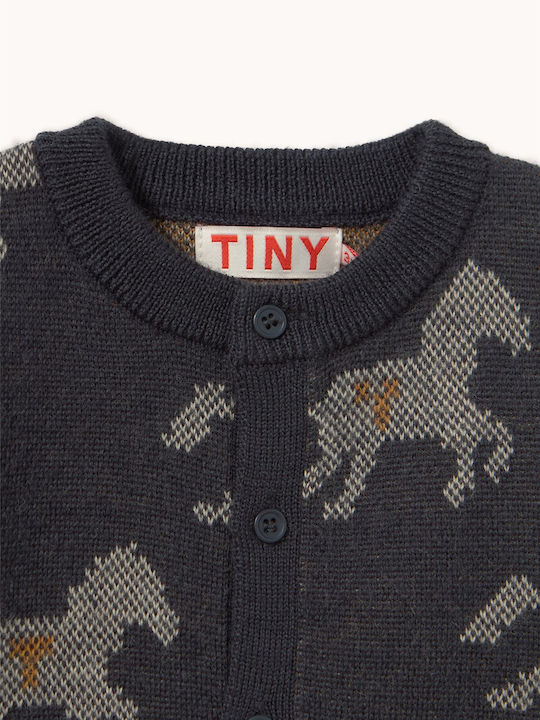 Kinder-Strickjacke Mehrfarbige