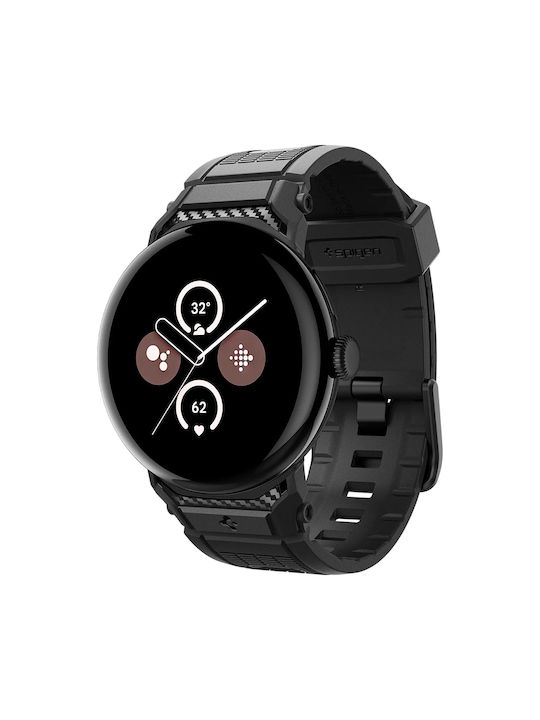 Spigen Rugged Band Amp07600 Google Pixel Watch 5 Watch 4 Watch 3 45mm Negru Spigen Rugged Band Amp07600 Google Pixel Watch 5 Watch 4 Watch 3 45mm Negru